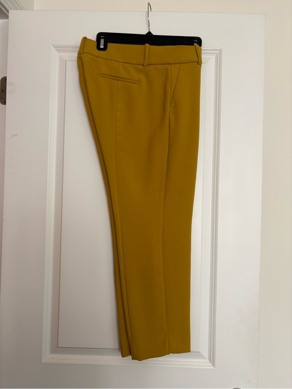J. Crew Women's Cameron Four Season Stretch Mustard Cropped Ankle Pants